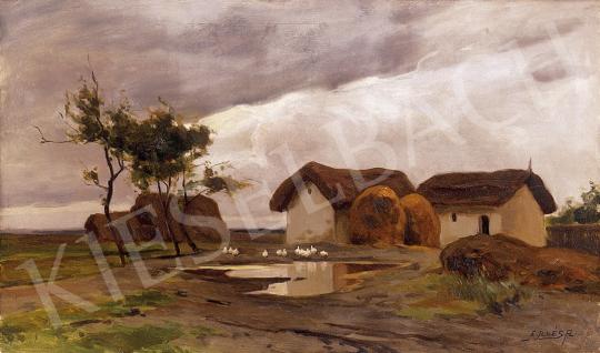  Edvi Illés, Aladár - After rain | 7th Auction auction / 31 Lot