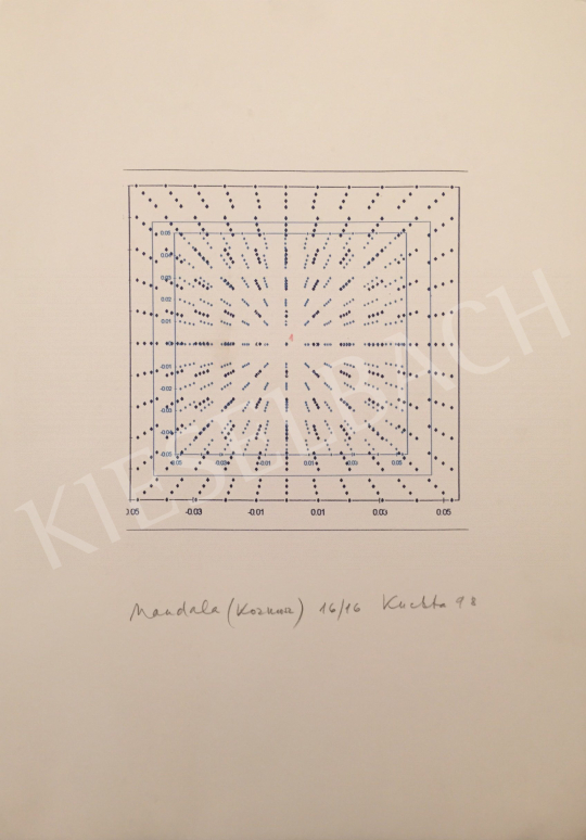 Eladó  Kuchta Klára - Mandala (Kozmosz), 1998 festménye