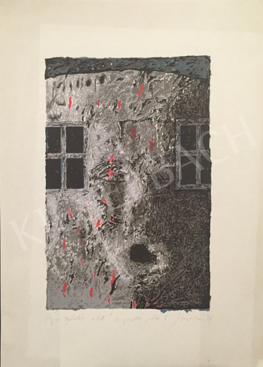 For sale Jovián, György - House under the Rocks, 1995 's painting