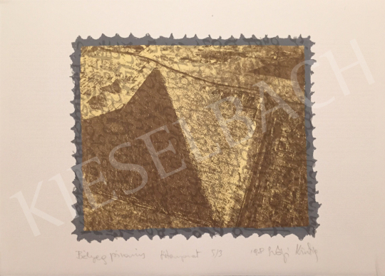 For sale Szőnyi, Krisztina - Stamp Pyramid, 1998 's painting