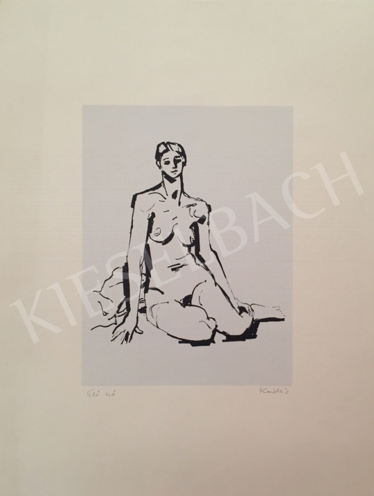 For sale Kádár, György (Katz György) - Sitting Woman 's painting