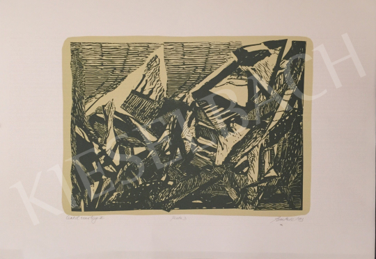 Eladó  Butak András - Cold working V, 1993 festménye