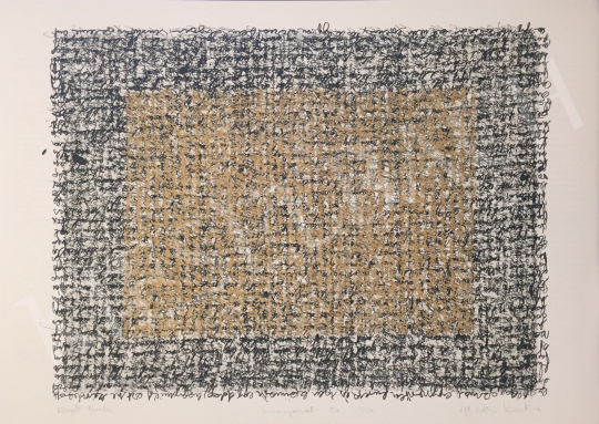 For sale Szőnyi, Krisztina - Letter of Layers, 1998 's painting