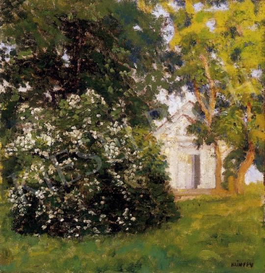  Kunffy, Lajos - Afternoon lights in my garden | 7th Auction auction / 46 Lot