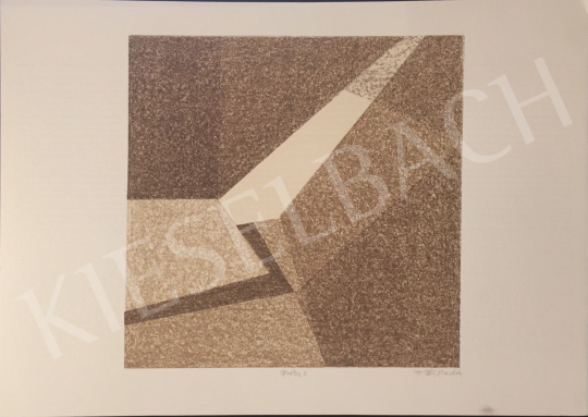 For sale Péli, Mandula - Brown Composition, 1995 's painting