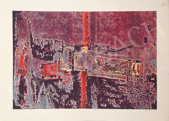 For sale Haász, Ágnes - Variation formes I., 1995 's painting