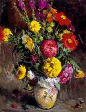  Boldizsár, István - Still life with flowers | 7th Auction auction / 61 Lot