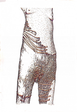  Benes József - Body-art, 1996 