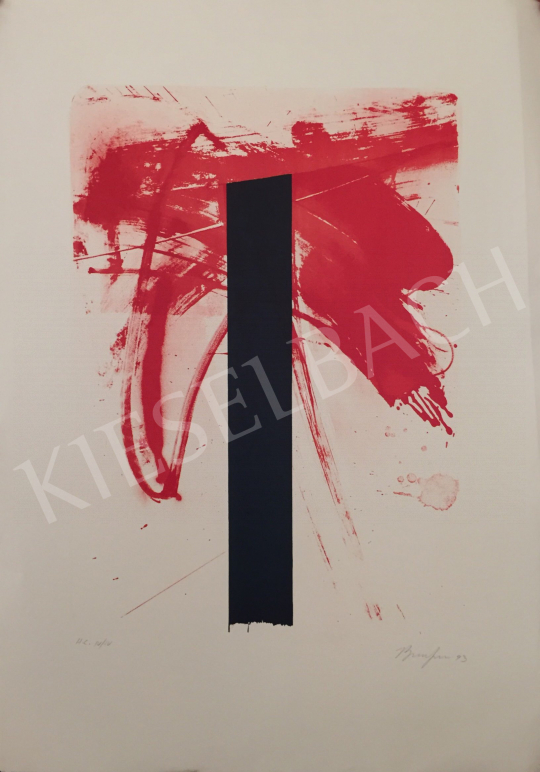 Eladó  Frederick D. Bunsen - Fekete oszlop, 1993 festménye