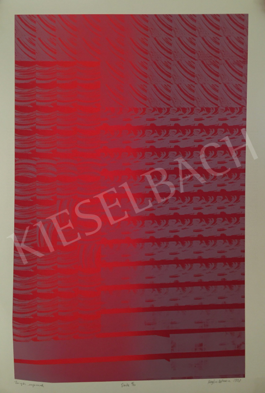 For sale  Magén, István - Rotation Traces, 1998 's painting