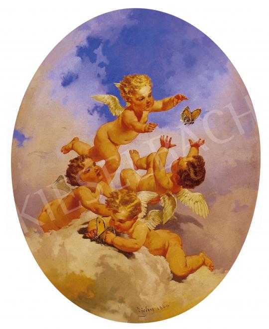  Zichy, Mihály - The allegory of Air | 7th Auction auction / 77 Lot
