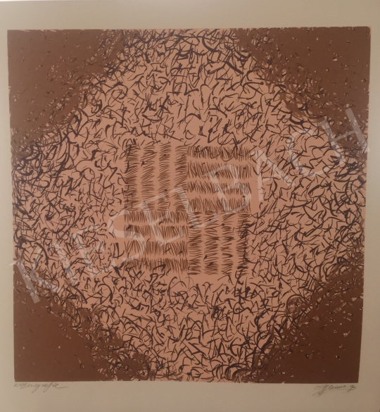 Eladó  Ismeretlen művész, Ileana jelzéssel - Kompozíció, 1993 festménye