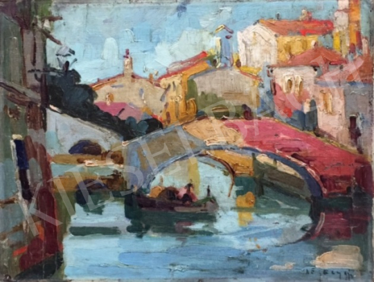  Négely, Rudolf - Venice painting