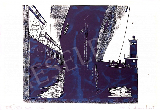  Swierkiewicz, Róbert - Tugboat, 1997 painting