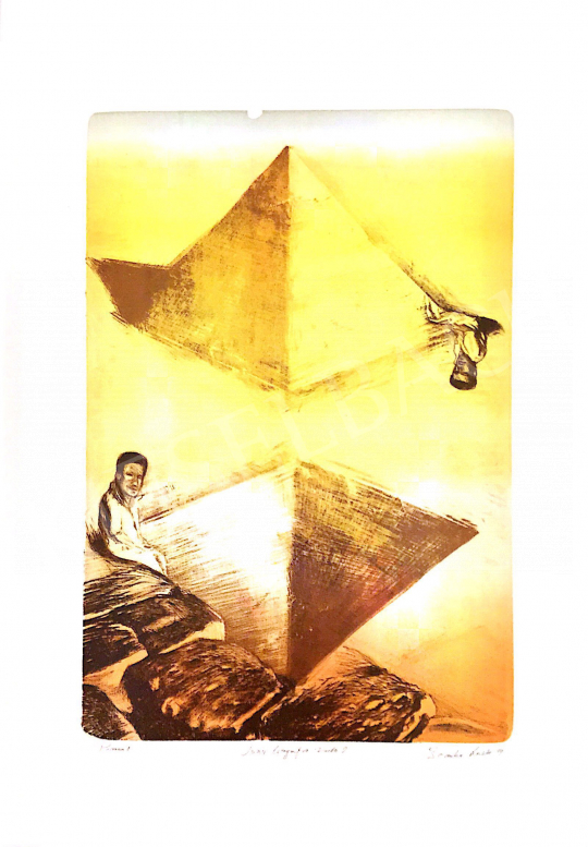 For sale Zsankó, László - Pyramid, 1999 's painting