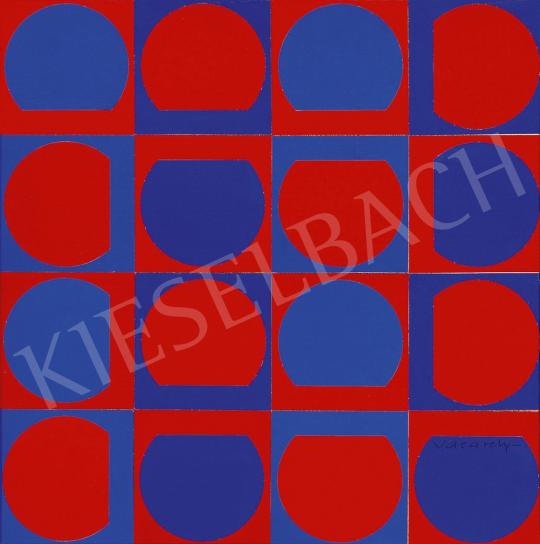  Vasarely, Victor - Cím nélkül, 1966 | 7. Aukció aukció / 88 tétel