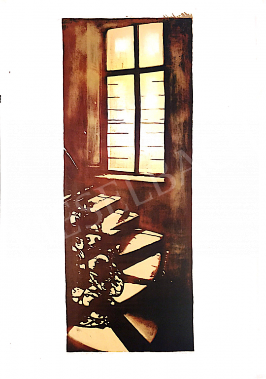 For sale  Nádas, Alexandra - Barriers and Crosses VII., 2001 's painting