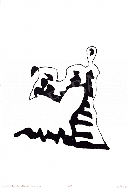 Eladó  Balás Eszter - Rajzok a tudatalattiból Futás 2, 1998 festménye