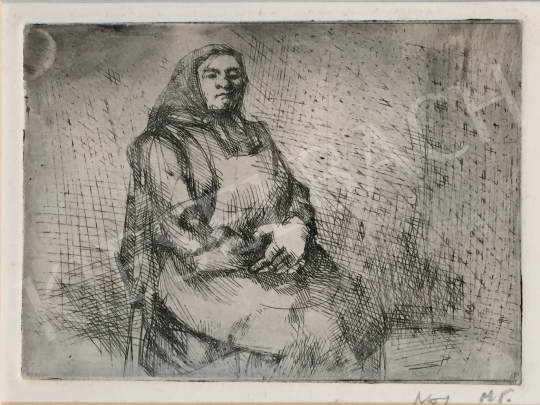 For sale  Mizser, Pál - Old Women 's painting