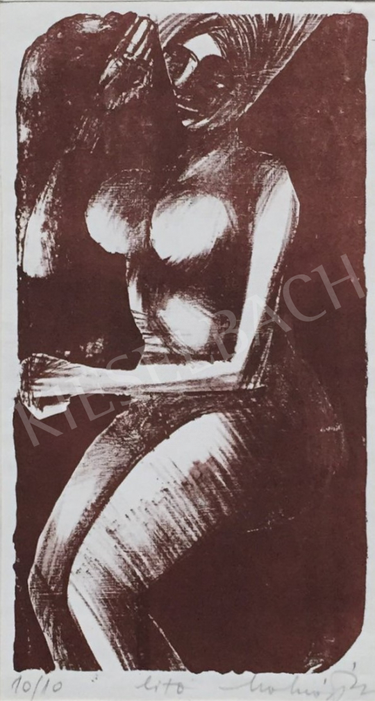 For sale  Molnár, Dénes - Female Nude 's painting