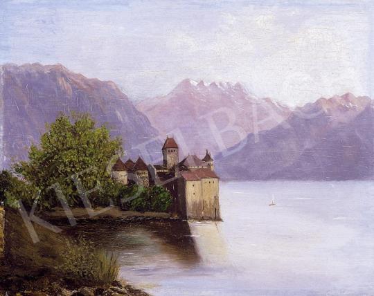 Unknown painter - The castle of sion by the Geneva Lake | 7th Auction auction / 119 Lot