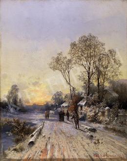 Kaufmann, Karl - Winter landscape 