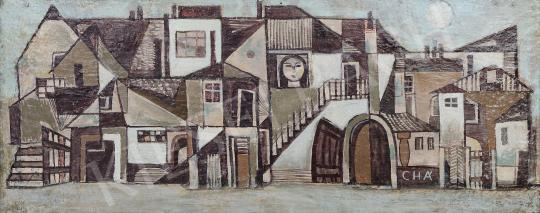 Chemez, Árpád - House Composition painting