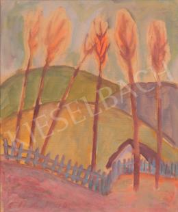  Chemez, Árpád - Village Landscape II. 