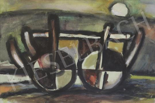  Chemez, Árpád - Chariot II. painting