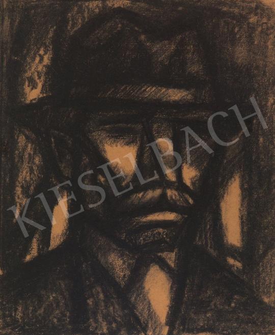  Chemez, Árpád - Portrait of Old Man painting