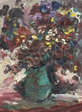 For sale  Bényi, László - Still Life of Flowers 's painting