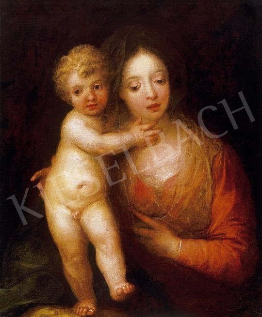 Ismeretlen festő, 18. század - Madonna kisdeddel | 7. Aukció aukció / 126 tétel