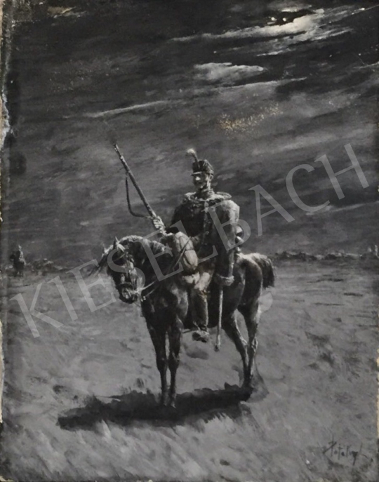 For sale  Pataky, László - Soldier in the Moonlight 's painting