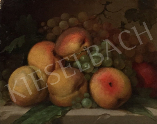 For sale  Unknown Hungarian painter, c. 1950 - Still Life of Fruits 's painting