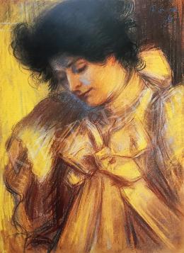 Rippl-Rónai József - Párizsi hölgy (Lazarine), 1896 