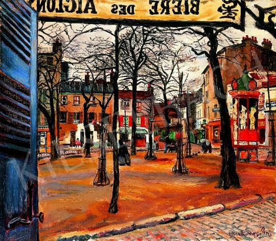  Frank, Frigyes - Paris, 1926 painting