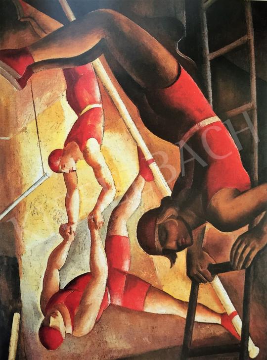  Gábor, Jenő - Acrobats, 1933 painting