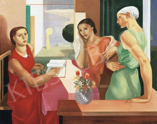 Medveczky, Jenő - The Three Graces, 1934 painting