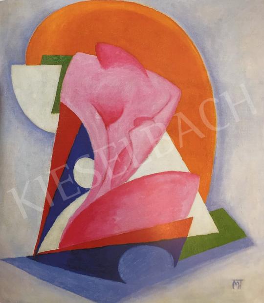  Mattis Teutsch, János - Composition. About 1924 painting