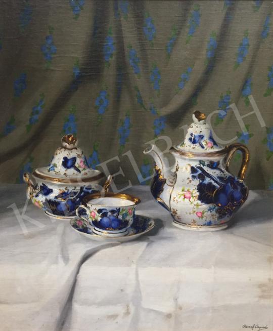 Romek, Árpád - Tea Set painting