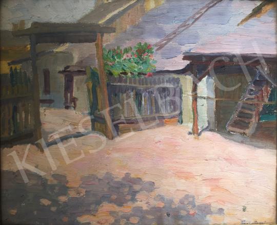  Tipary, Dezső - Farmhouse painting