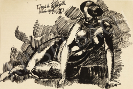  Nemes Lampérth, József - Female Nude, 1914 