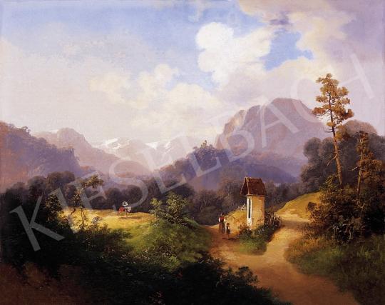 Ismeretlen festő, 19. század - Hazafelé | 7. Aukció aukció / 144 tétel