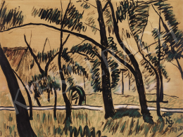  Nemes Lampérth, József - Landscape with Trees, 1912 