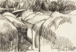  Nemes Lampérth, József - Trench, 1915 