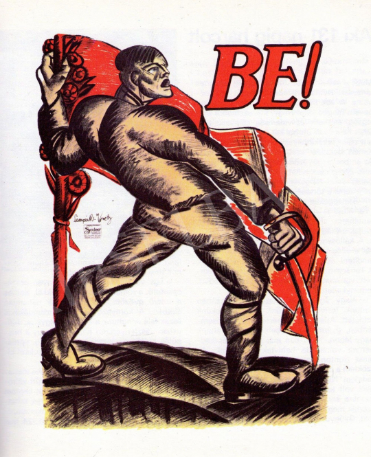  Nemes Lampérth József - Be! (Be a vörös hadseregbe!), 1919 festménye