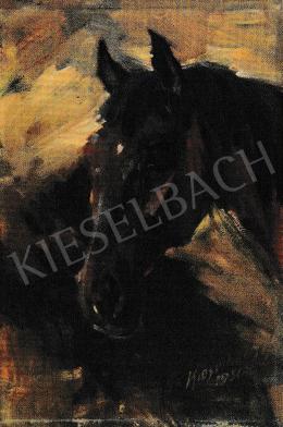  Kieselbach, Géza - Head of a Horse, 1956 