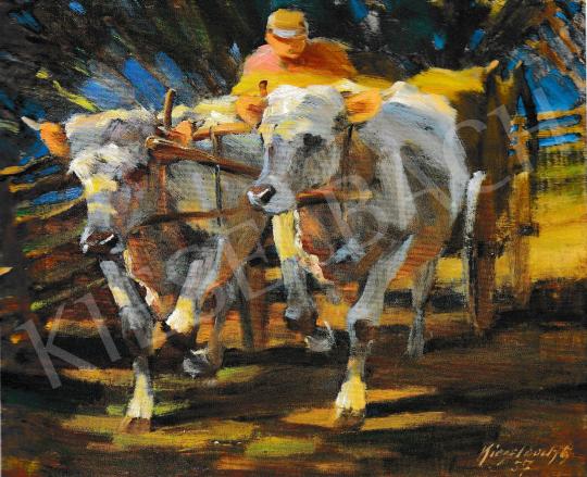  Kieselbach, Géza - Carriage, 1957 painting