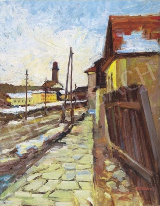 Mikola, András - Street in Nagybánya | 7th Auction auction / 152 Lot