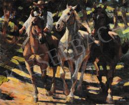  Kieselbach, Géza - Horses, 1945 